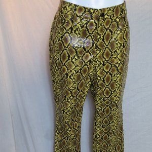 Good America Faux snake skin jeans